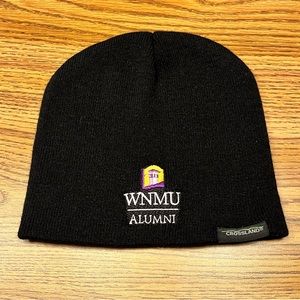 Black WNMU Alumni Beanie